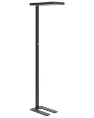 LED-golvlampa TAURUS med dimmer Metall Svart_869656
