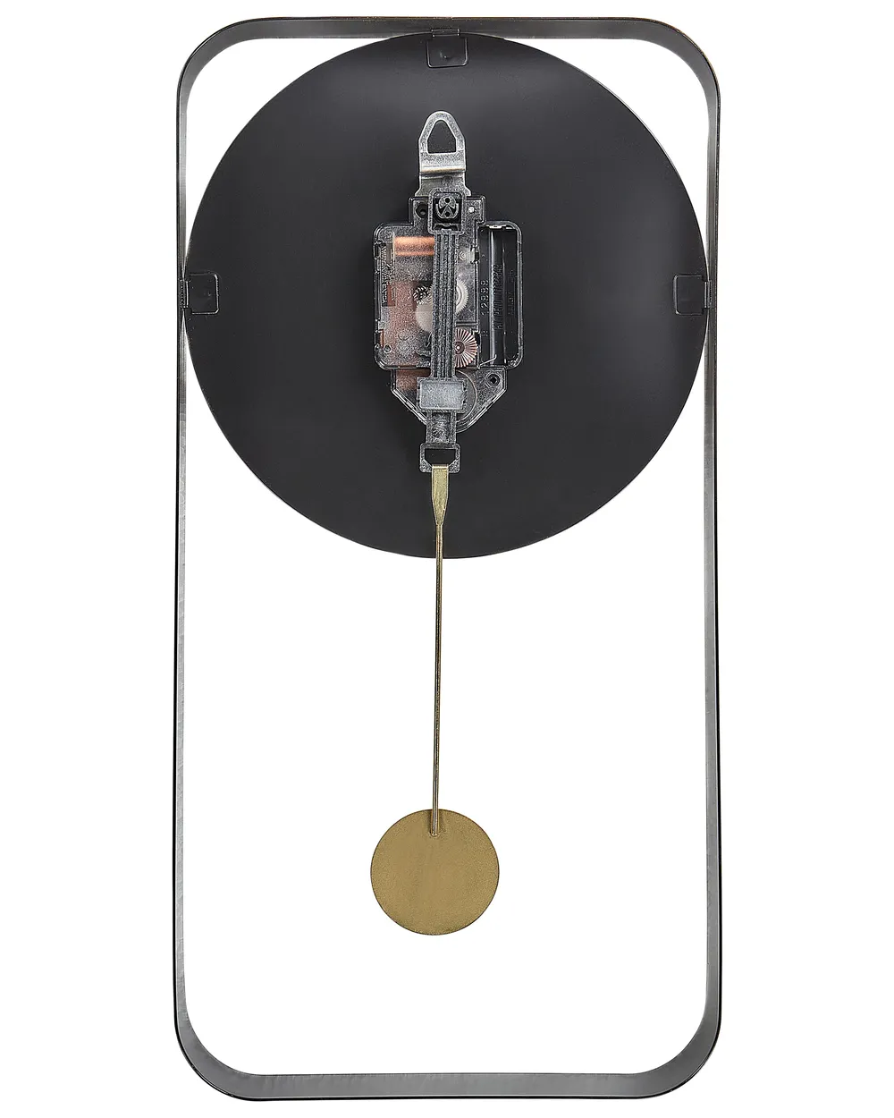 Wall Clock SERVOZ 21 cm Metal Black_940778