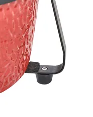 Mini Charcoal BBQ Grill KAMADO Ceramic Red_1007530