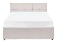 Seng med oppbevaring LAURESSES Lys beige 120 x 200 cm_1150425