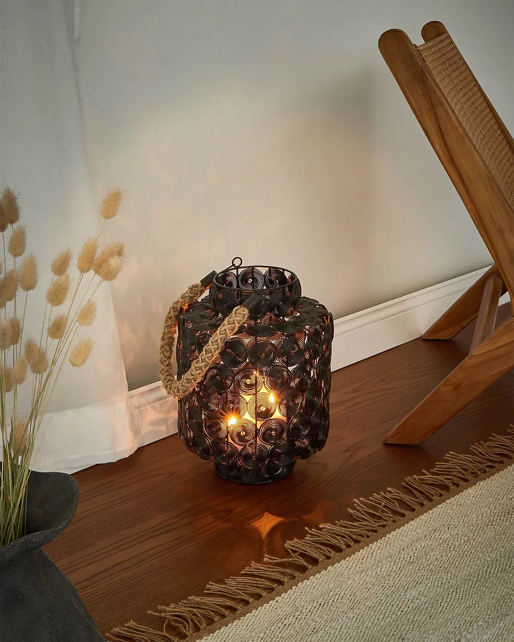 Lantern MMOJSTIR 35 cm Metal Black_1179087