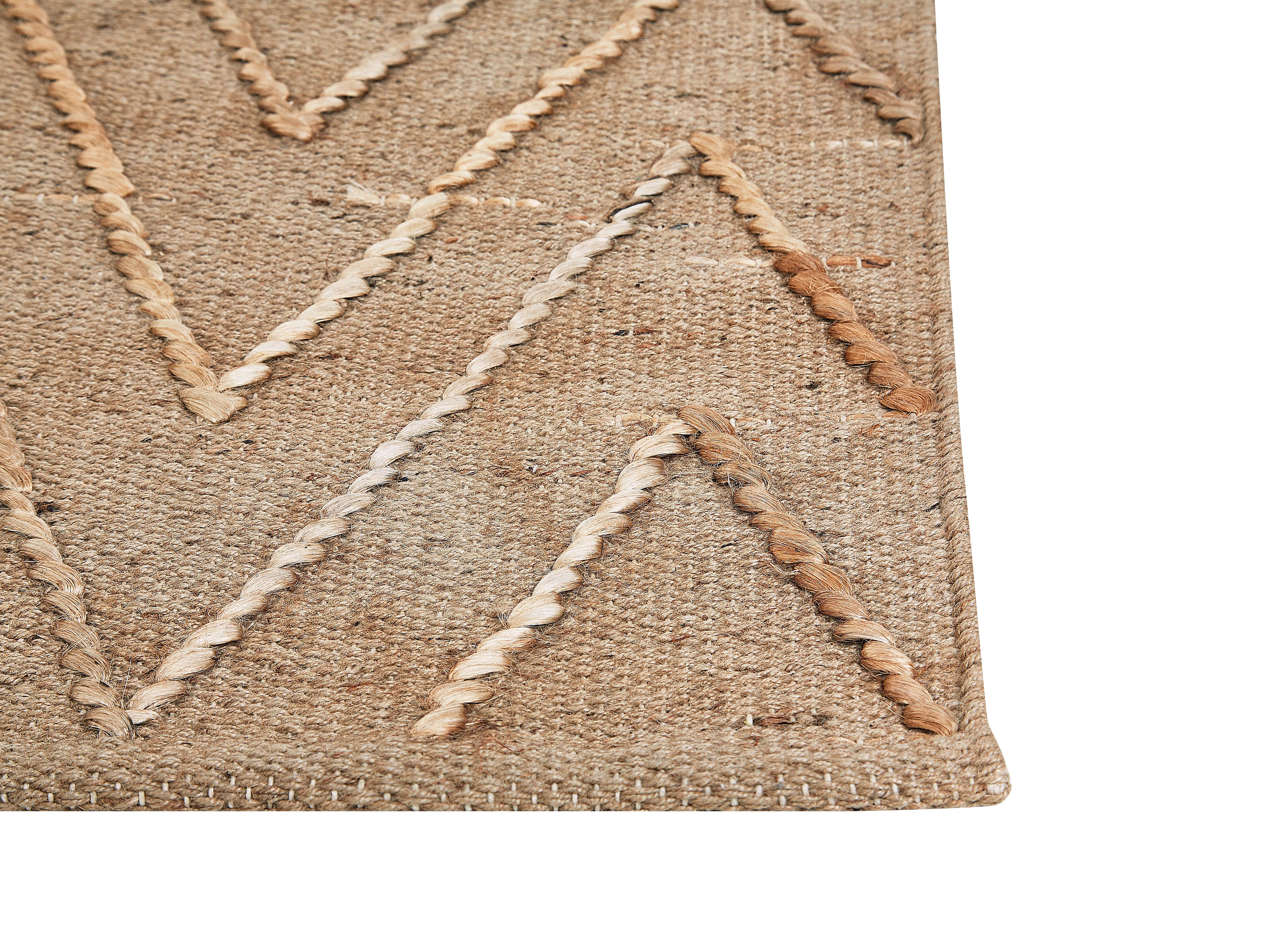 Teppe DADAY Beige 140 x 200 cm Jute_853602
