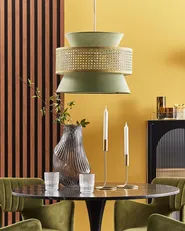 Pendant Lamp LUYANO Rattan Light Green_836990