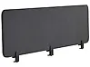 Työpöydän väliseinä WALLY 180 x 40 cm Tummanharmaa