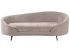 Sofa 2 Seater SAVAR Fabric Brown