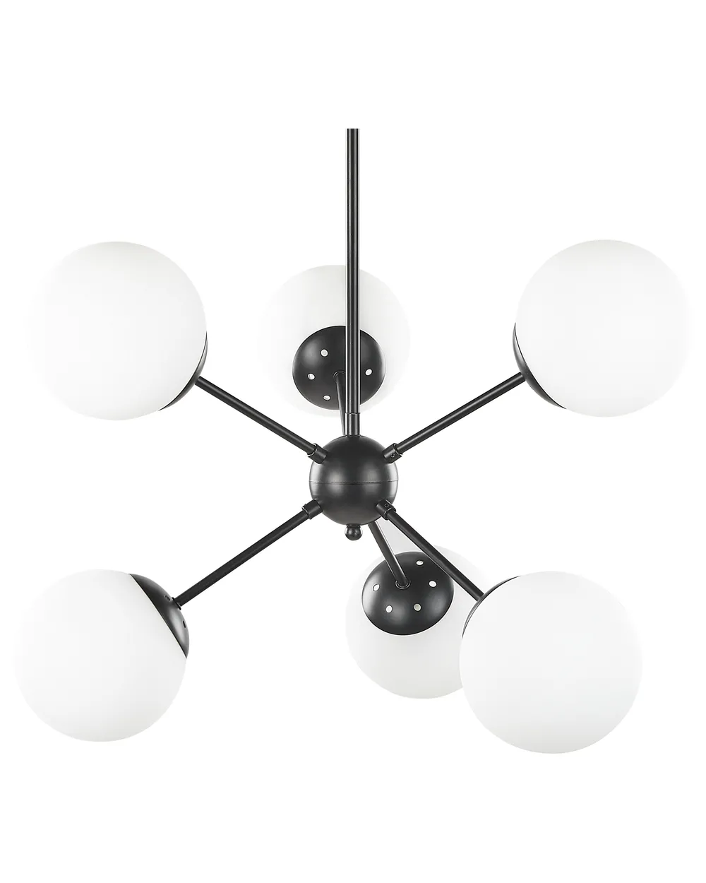 Ceiling Lamp ADAWRO Metal Black/ White
