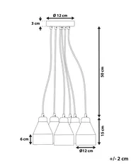 Pendant Lamp CESTOS Metal Black_780276