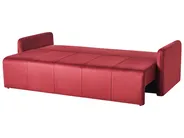 Sofa Bed 3 Seater EGGE Velvet Burgundy_1020891