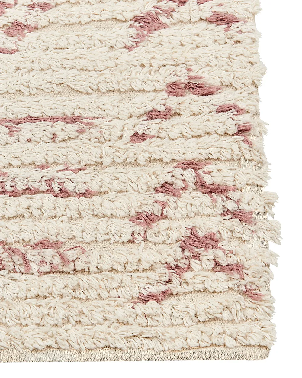Matta EDIRNE Beige 80 x 150 cm Bomull_839297