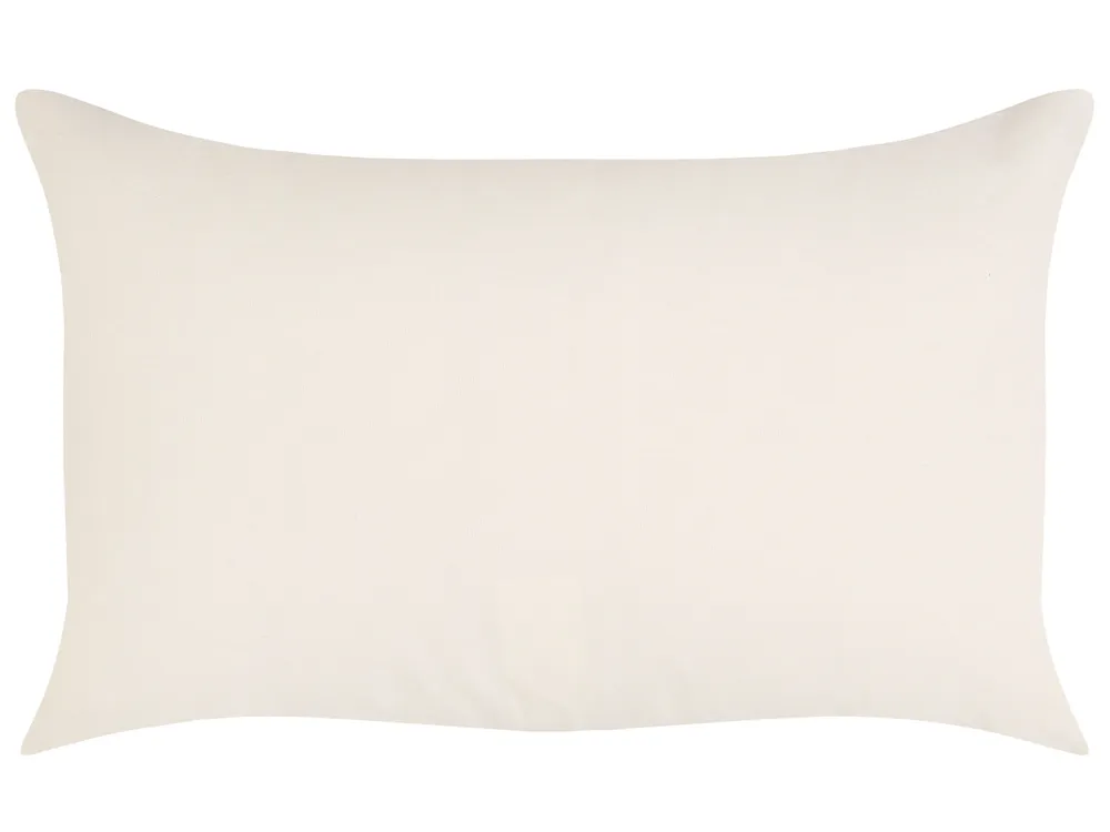 Koristetyynysetti 3 kpl NOLIA 30 x 50 cm 45 x 45 cm Puuvilla Valkoinen Joulukuvio_1164646