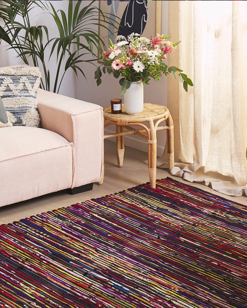 Rug BARTIN Black 160 x 230 cm_1080794