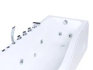 Corner Hot Tub with LED POZUELOS 1700 x 900 mm White_1033639