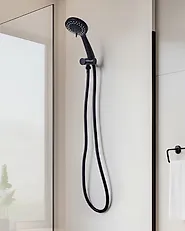 Duschhuvud och slangkit TAMUSHAL 3 strållägen Svart_1184725