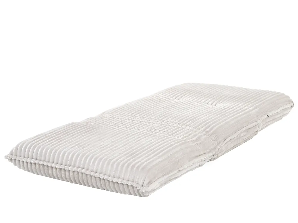 Single Sofa Bed LYSEKIL Corduroy Off-White_1043258
