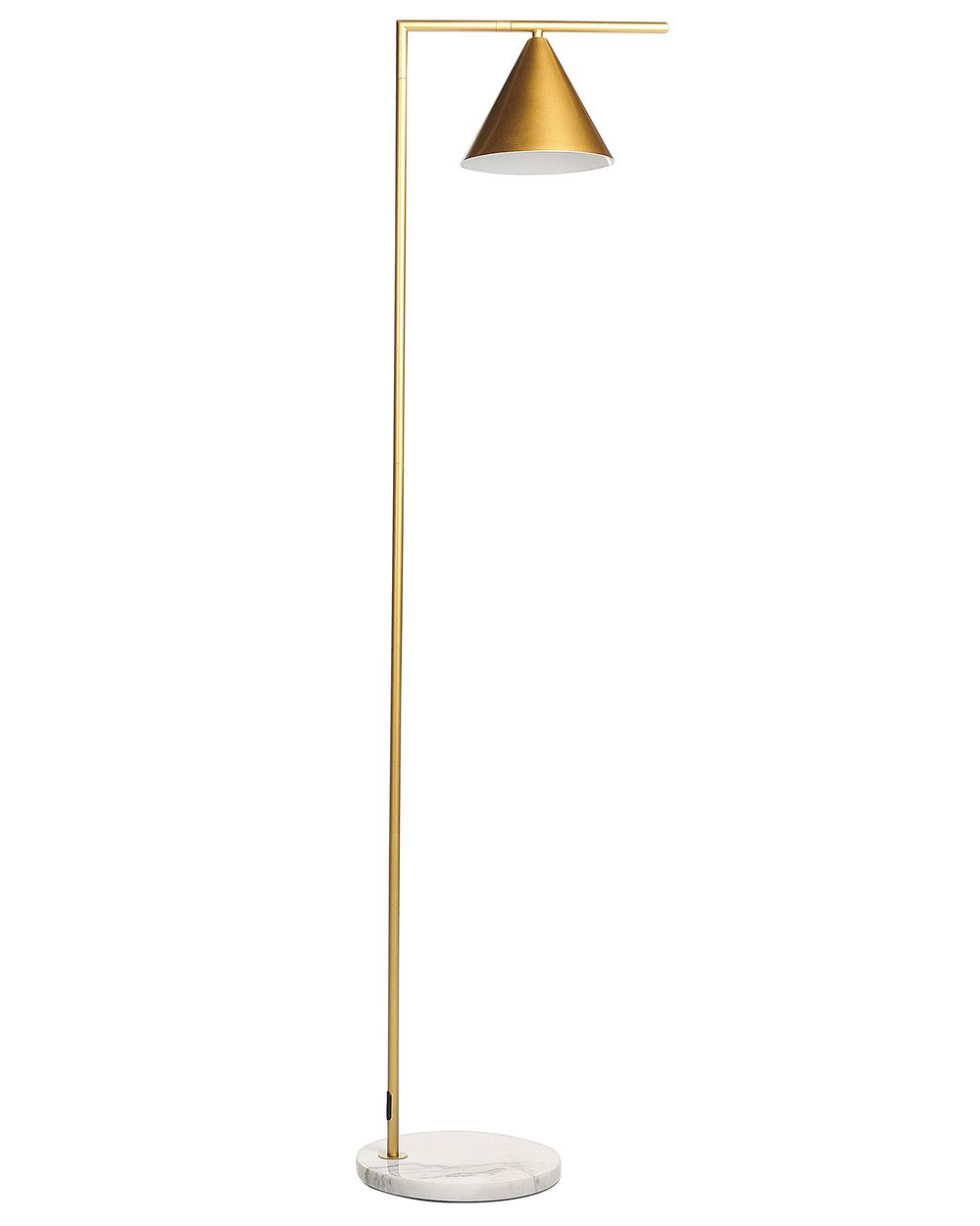 Gulvlampe MOCAL Metall Gull