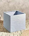 Kukkaruukku PAROS 50 cm Valkoinen
