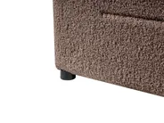 Ottoman Bed MASSOGNES Boucle Taupe 140 x 200 cm_1030452