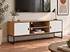 TV-bänk NUEVA Ljusbrun/ Vit