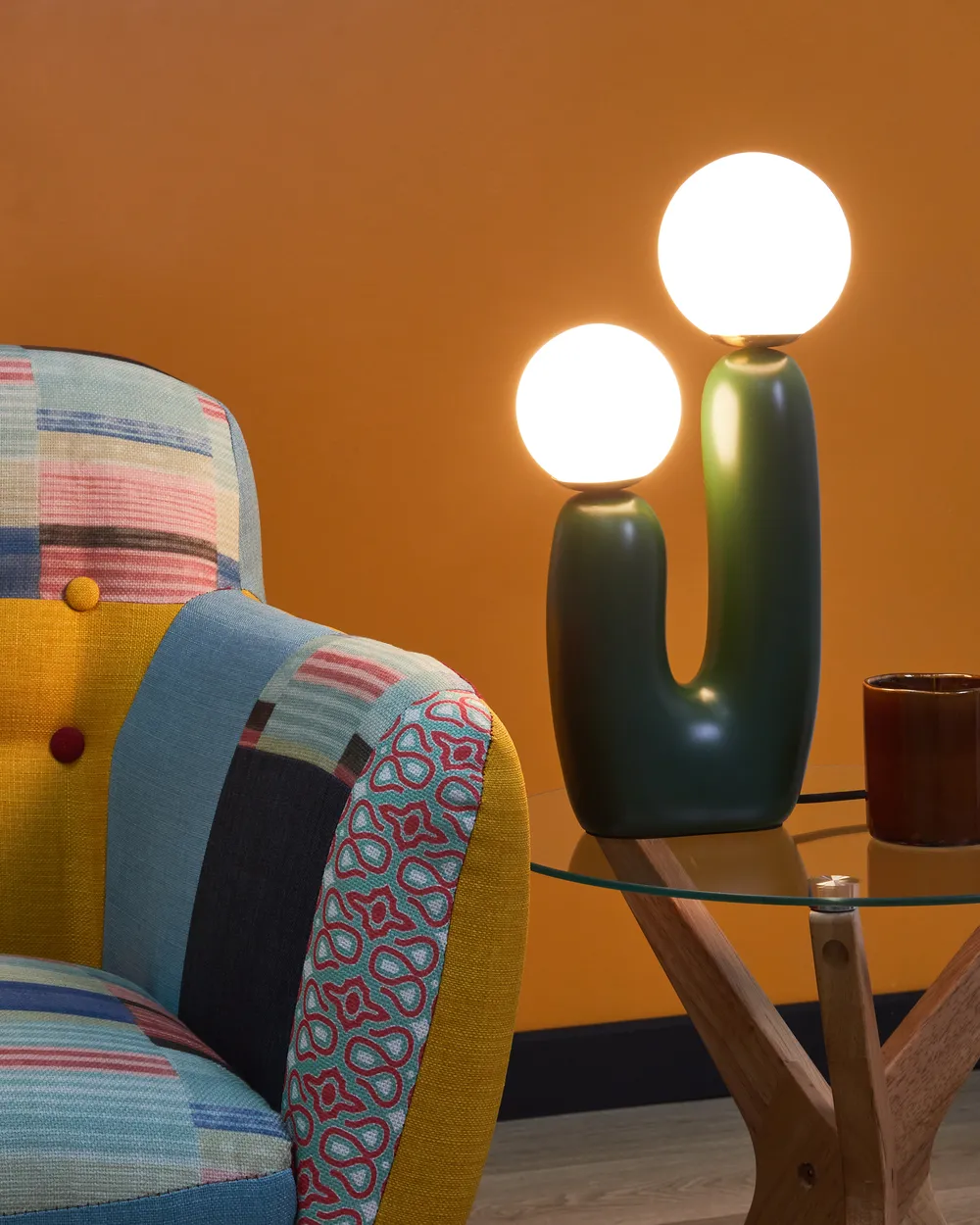 Table Lamp TULUN Dark Green