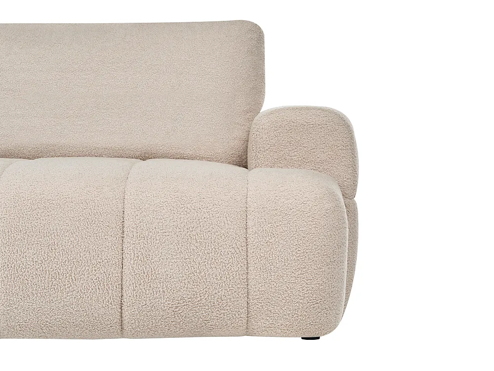 Sofagruppe 5-seters NARILLA Bouclé Beige_1161141
