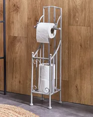 WC-paperiteline BRISA metalli Harmaa_827826
