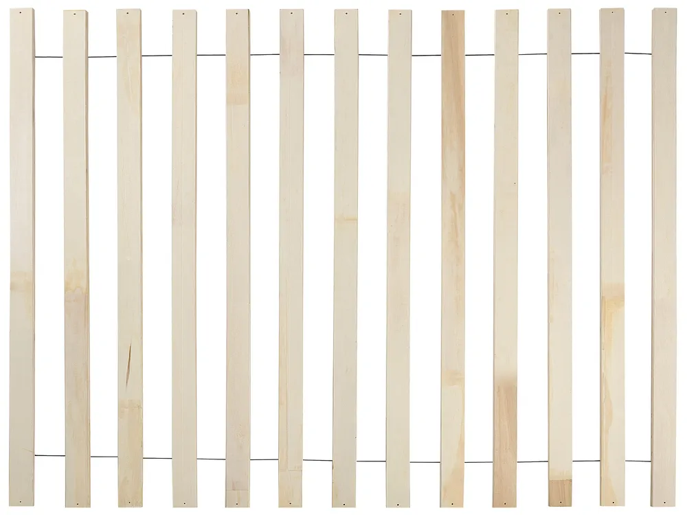 Bed TOUCY 140 x 200 cm (EU Double) Brown Ash Wood_941704