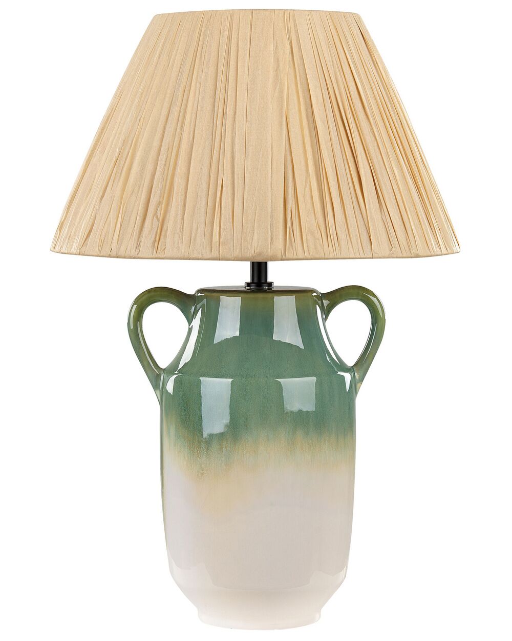 Table Lamp LIMONES Ceramic Green