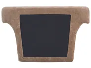 Living Room Set 6 Seater RATTVIK Chenille Brown_1066498