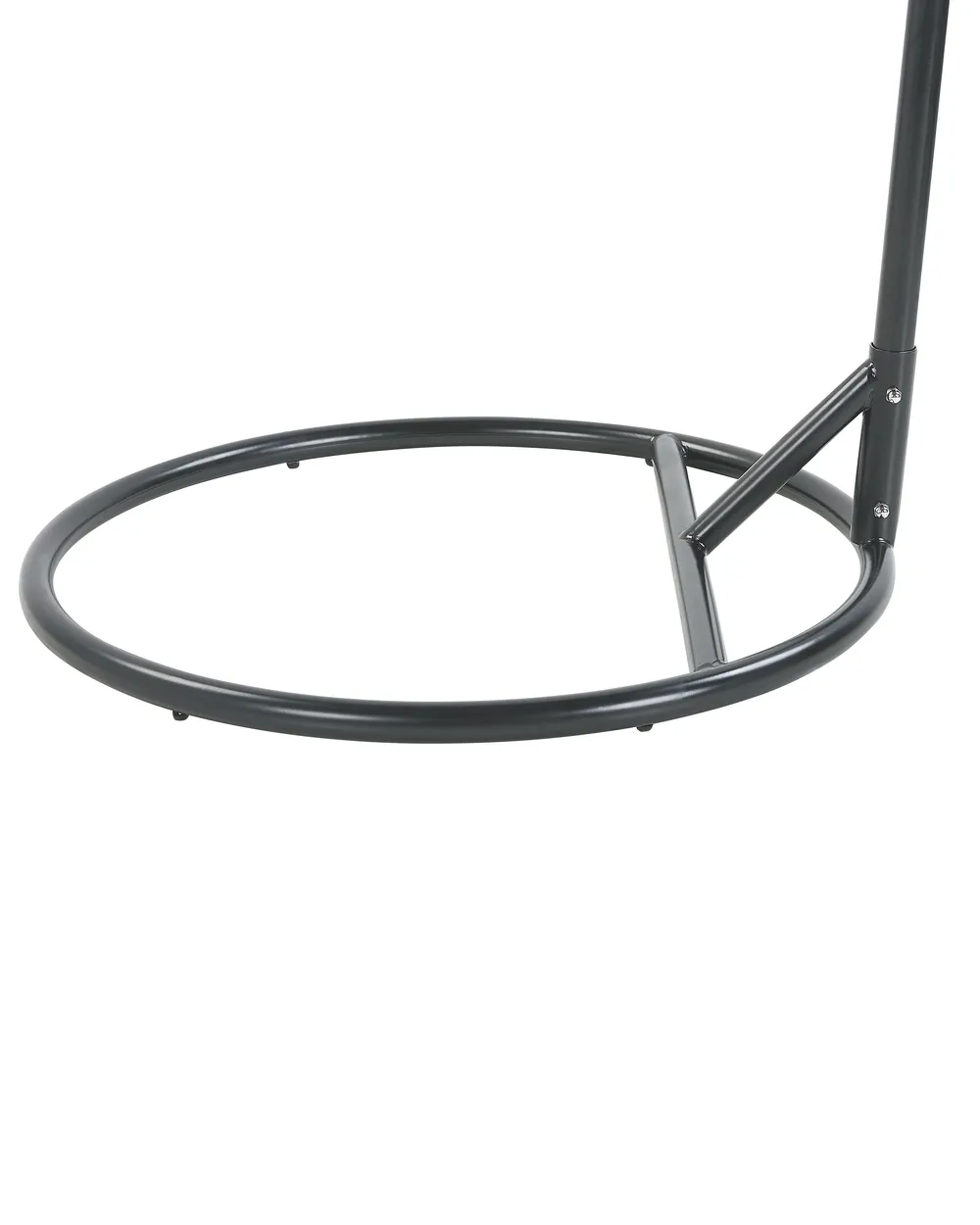Hanging Chair with Stand ALLERA Metal Black_815244