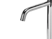 Hög tvättställsblandare SALINAS Mässing Silver_998735