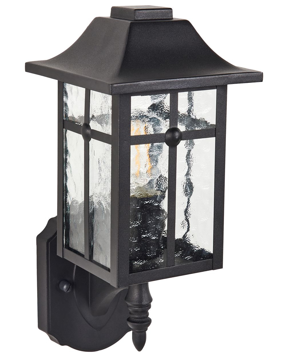 Utendørs vegglampe ALATA Svart