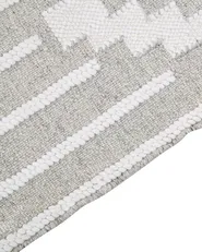 Outdoor Rug TABIAT Grey 80 x 150 cm_852857