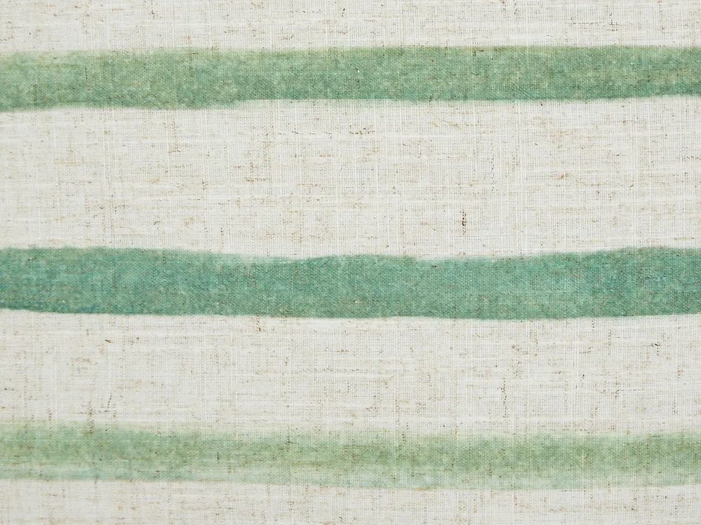 Set med 2 prydnadskuddar KAFRA 30 x 50 cm Grön Randigt_902165