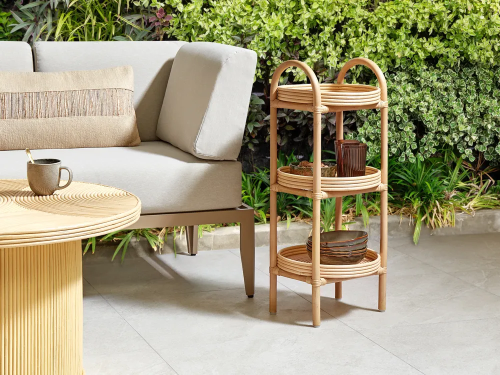 Side Table TROOLIE Rattan Natural