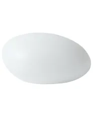 Set med 3 LED-dekorationslampor för utomhusbruk FARALLON med fjärrkontroll Vit_960834