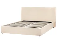 Ottoman Bed LAVAUR Boucle Beige 160 x 200 cm (EU King Size)_966025