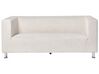 Sofa 3 Seater FLORO Chenille Off-White