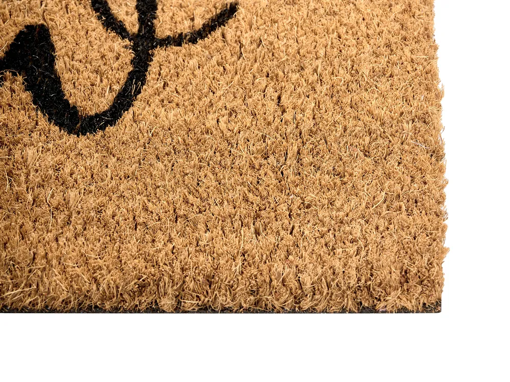 Dörrmatta CANAREM Naturlig 60 x 90 cm Julmotiv Kokosfiber_1008366