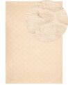Faux Fur Rug GHARO Beige 160 x 230 cm