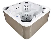 Outdoor Hot Tub with LED VILLARRICA White_965301
