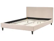 Bed Frame Cover FITOU 140 x 200 cm Beige_876115