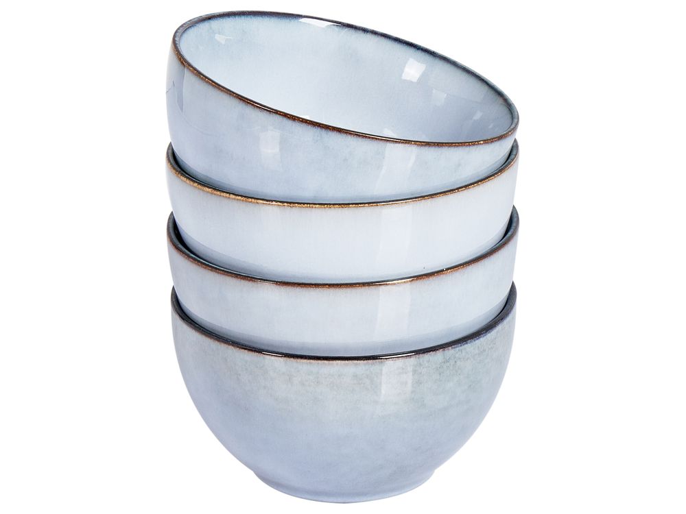 Kulhosetti 4 kpl JUNIPER Kivitavara Vaaleansininen 14 cm