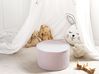 Pouffe ZIKRIA Velvet Light Beige