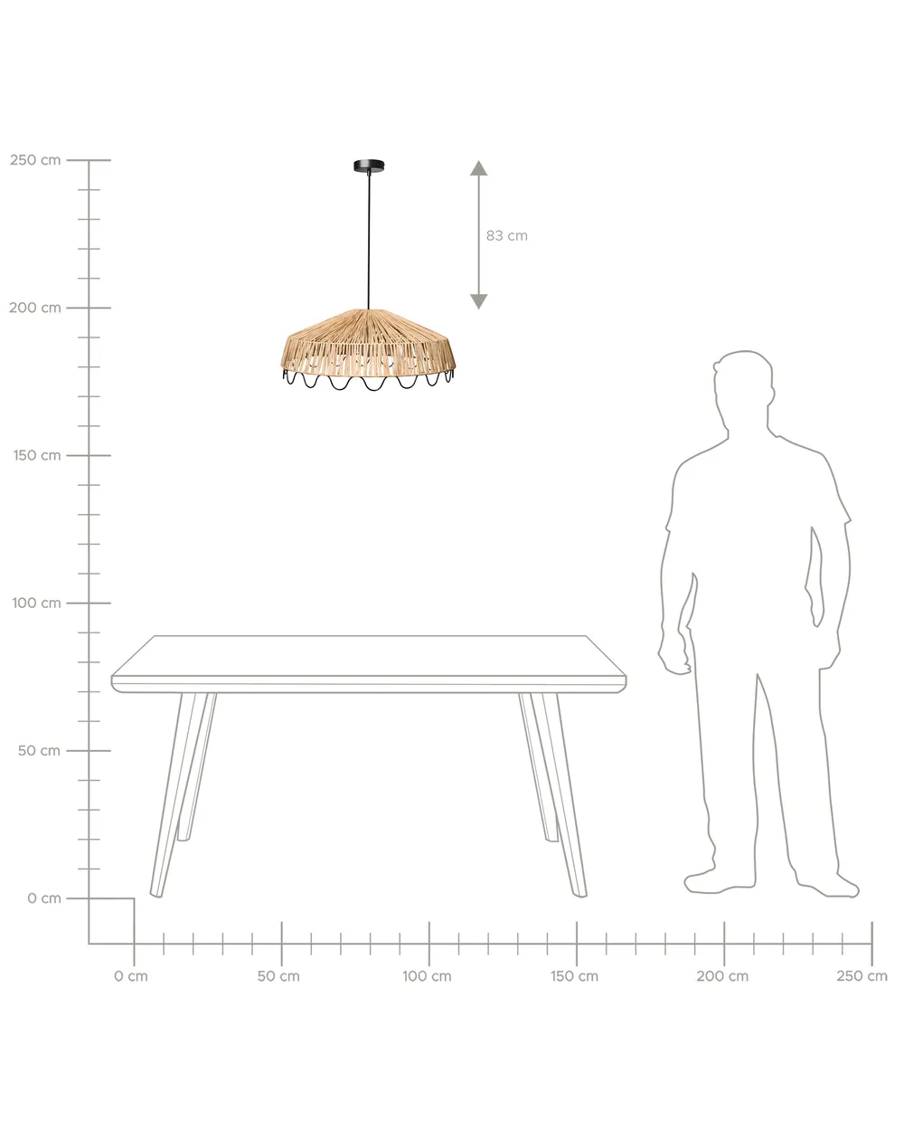 Pendant Lamp ARENAL Wicker Natural_1037577