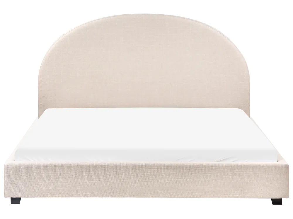 Waterbed Fabric VAUCLUSE 160 x 200 cm (EU King Size) Light Beige_977512
