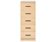 5 Drawer Chest KITIMAT Light Brown_1030777