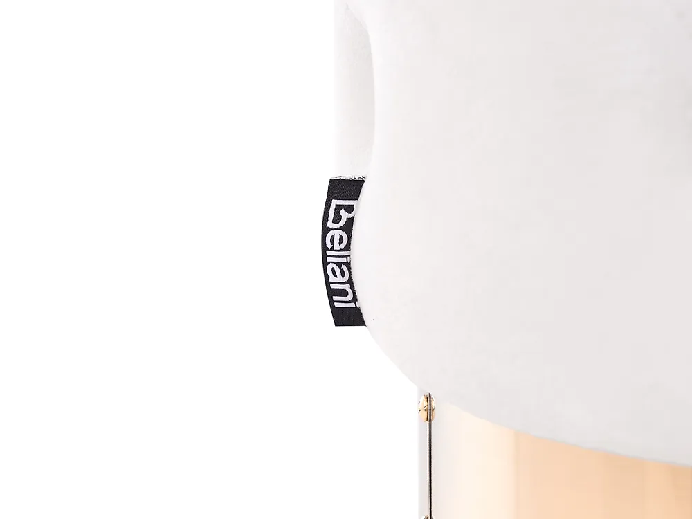 Sittpuff CARROLLTON Sammet Off-White_1190366