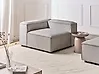 Corner Seat ARDAL Corduroy Taupe Left Hand