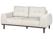 Sofa 2 Seater LAURILA Fabric Light Beige_951764