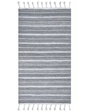 Matto BADEMLI Vaaleanharmaa 80 x 150 cm_846548